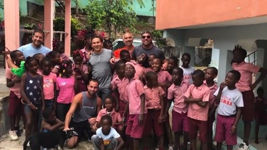 Group in Haiti